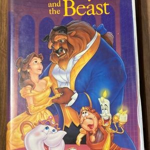 Disney Black Diamond Beauty and the Beast #1325 VHS